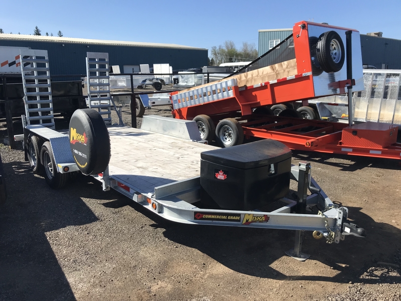 2024 Miska 5 Ton Galvanized Lowbed Trailer